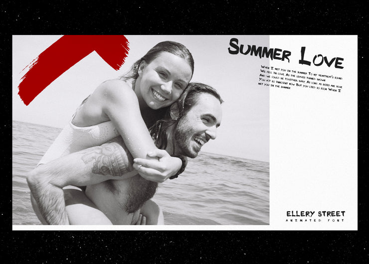 ELLERY STREET Animated Font