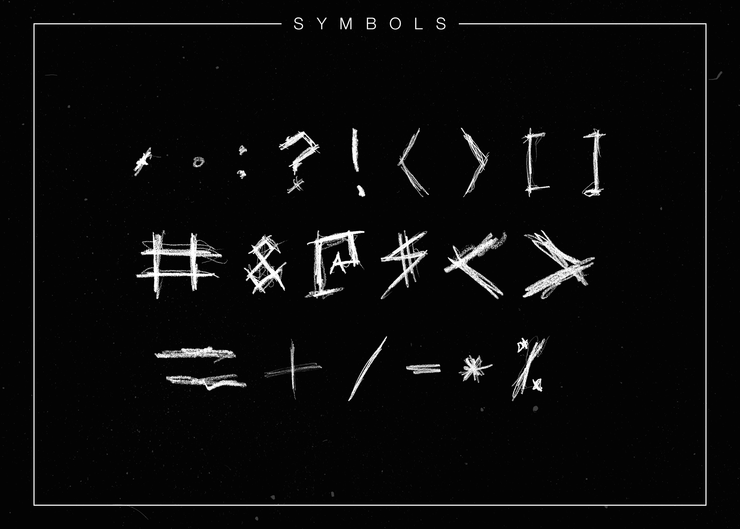 SCRATCH Animated Font