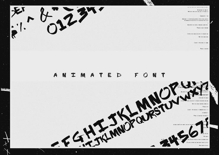 ELLERY STREET Animated Font